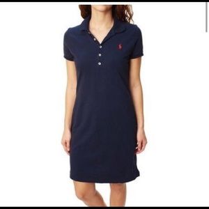 navy blue polo ralph lauren dress